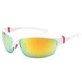 Men's semi-frameless windproof athletic sunglasses for cycling in various colour options