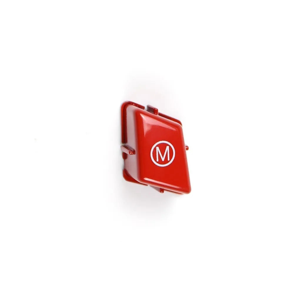 BMW steering wheel M1 M2 button accessories in red and blue colours for F30 F34 models
