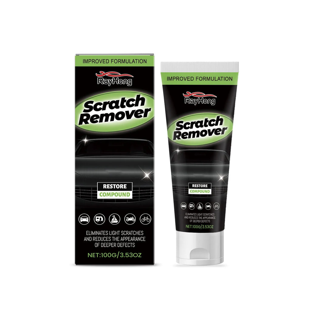 100g car scratch recovery cream tube with calcium carbonate formula for paint surface marks