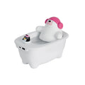 White USB desktop air humidifier with large water tank and mist nozzle