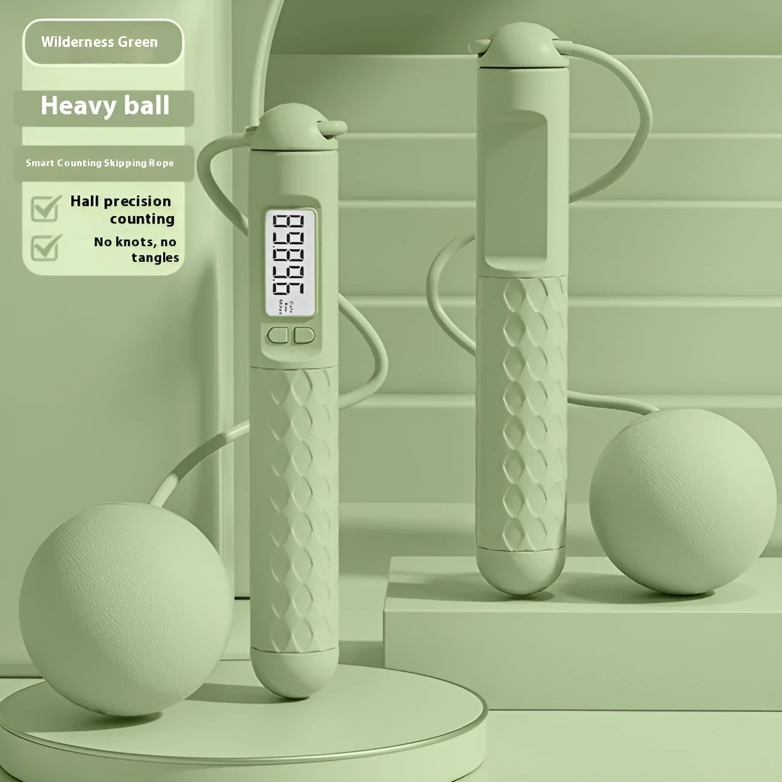 Rope skipping with bearings fitness equipment in various colour options for fat reduction exercise