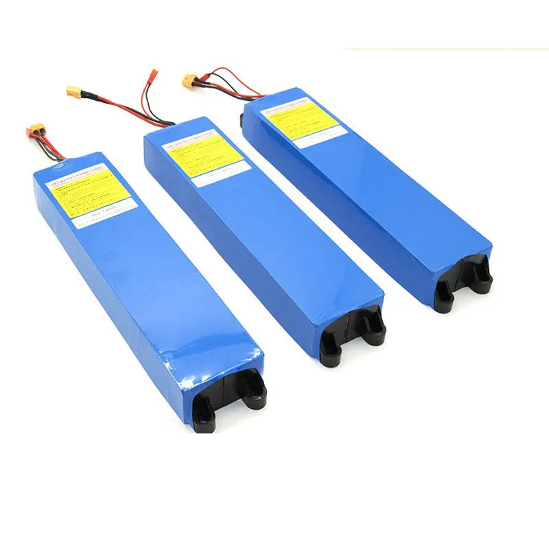 36V lithium battery pack for electric scooter replacement in black casing