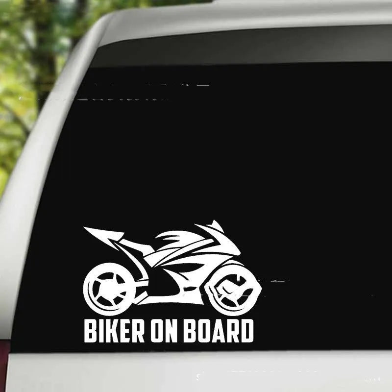 Motorcycle car reflective safety sticker in PET material showing colour options