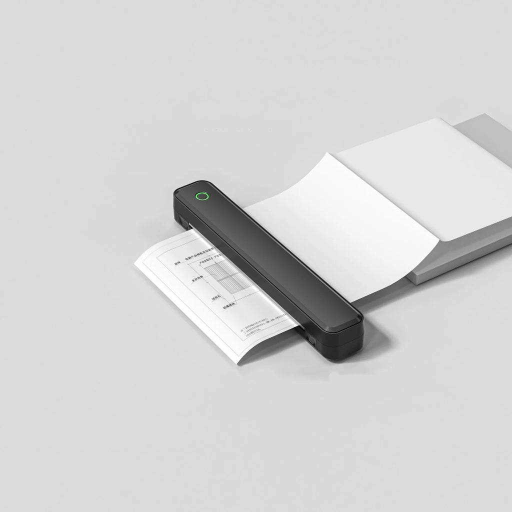 Black or white Bluetooth thermal printer for mobile phone drawing printing, 295mm long