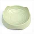 Ceramic dog slow feeder bowl with puzzle maze pattern in blue, green, or pink colours