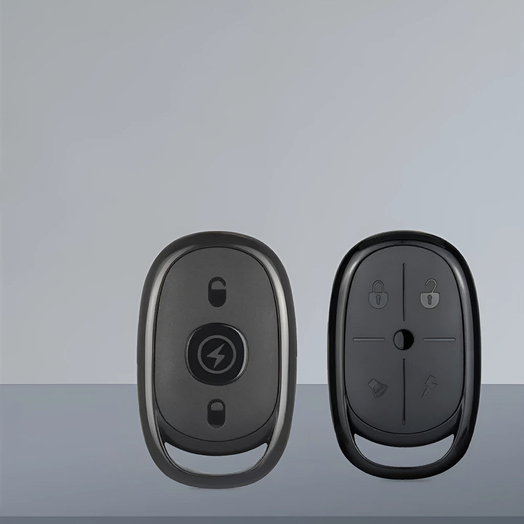 433MHz wireless copy remote control for electric cars with 3 buttons on ABS plastic casing