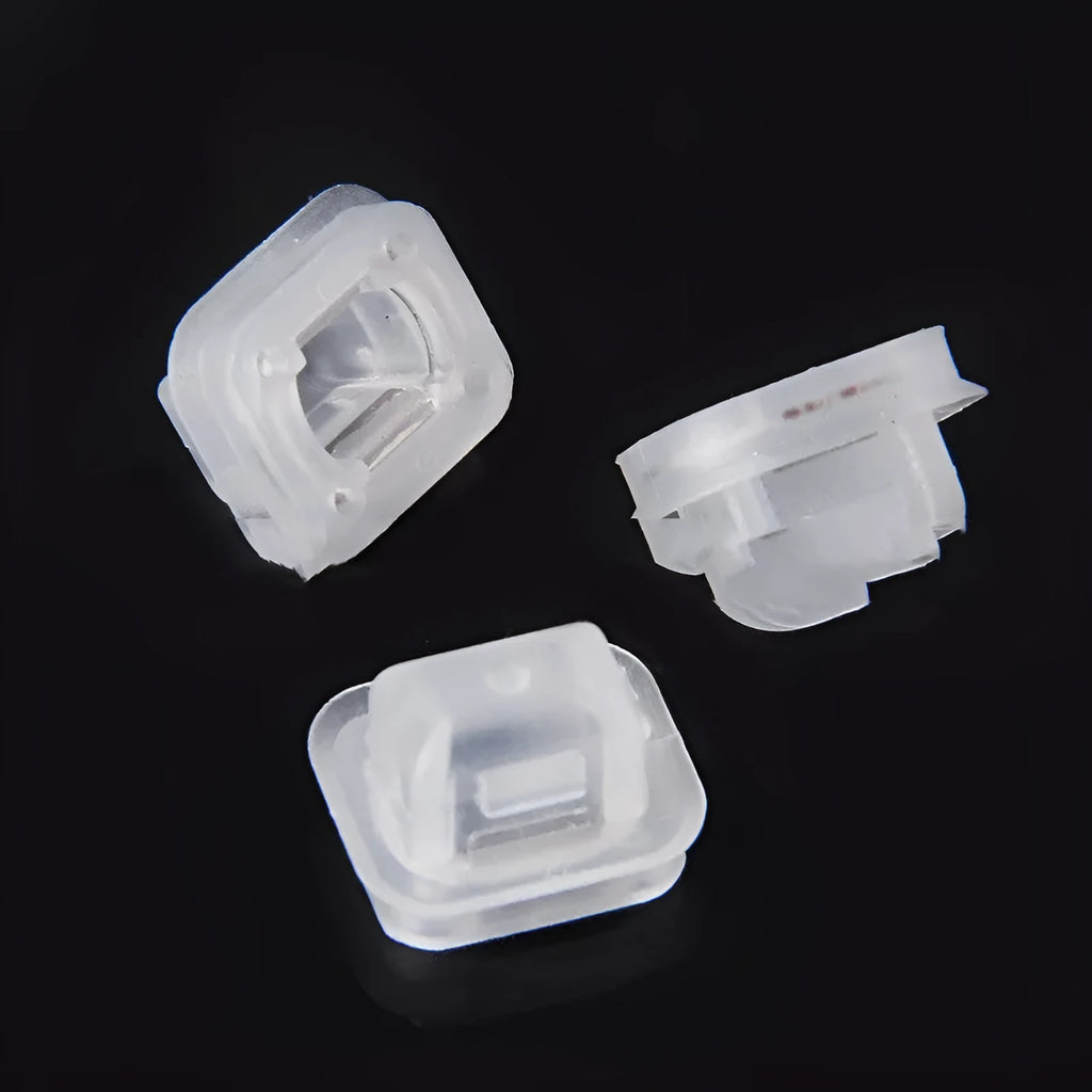 Transparent plastic and metal interior fasteners for BMW 5 Series 7 Series E39 E38 models