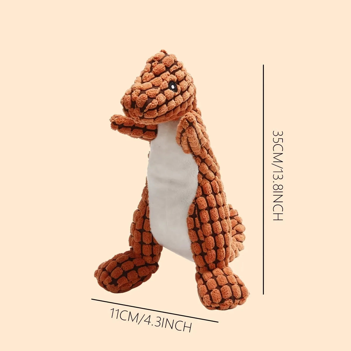 Grey, green, and orange durable dog toys with sound for chewing and boredom relief.