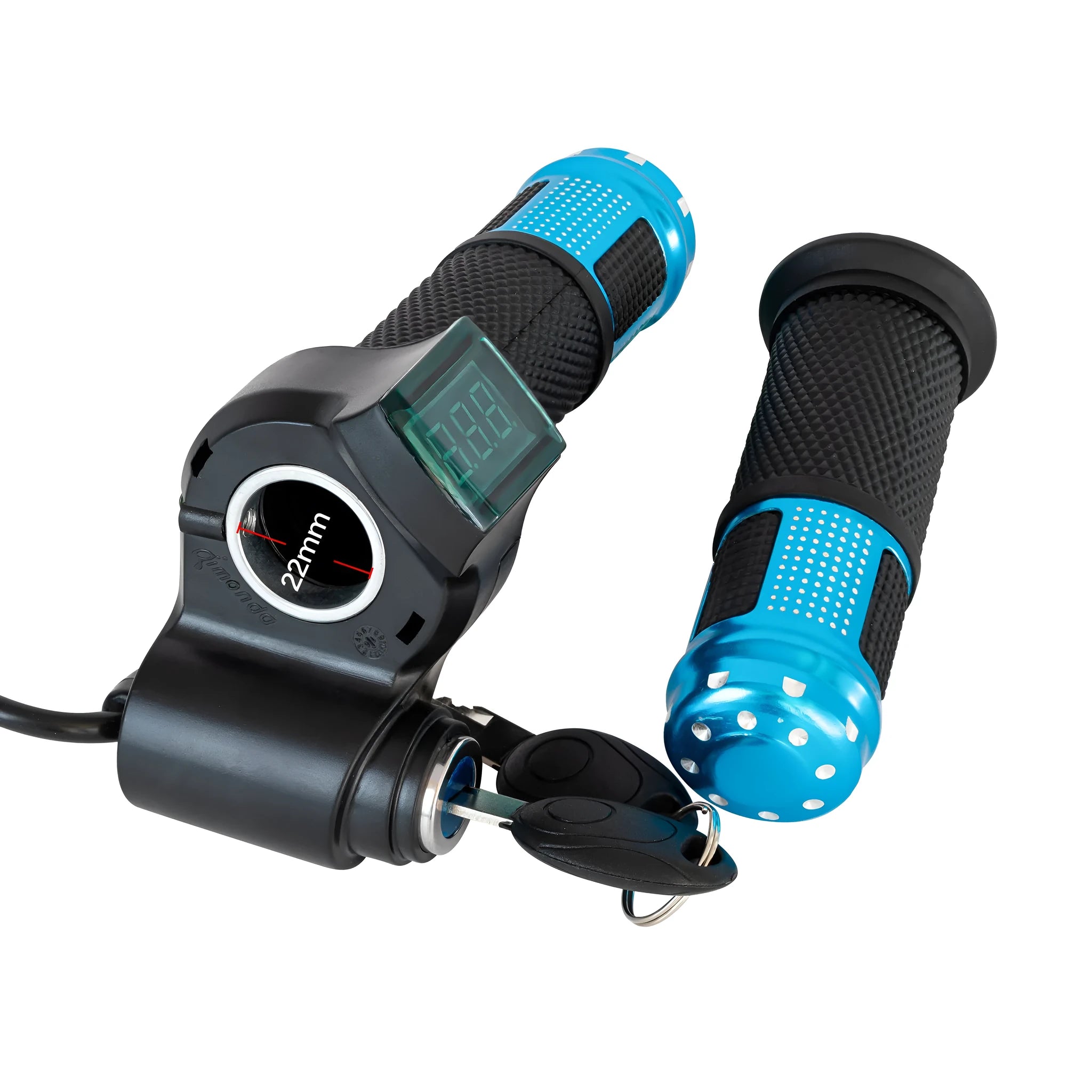Electric scooter handlebar replacement section in multiple colours with waterproof IPX4 rating