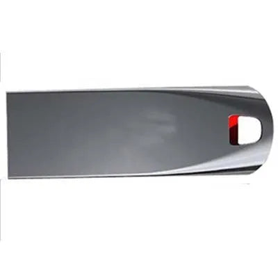 Bidding black USB 2.0 flash drive 128GB with rotating plastic cover on white background