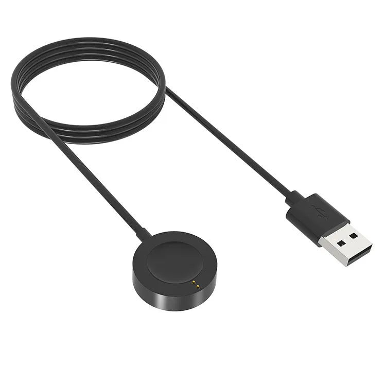 ABS smart watch charger cable for Michael Kors 5E, magnetic connector, 8cm x 4cm x 1cm, black colour