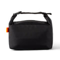 Japanese-style insulated Oxford cloth lunch bag with 24x14cm base in army green colour