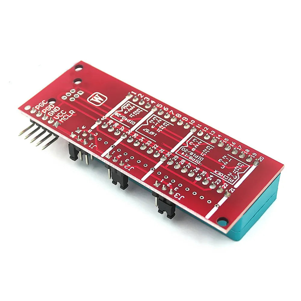 USB offline simulation programmer burner with burning socket for PIC microcontrollers
