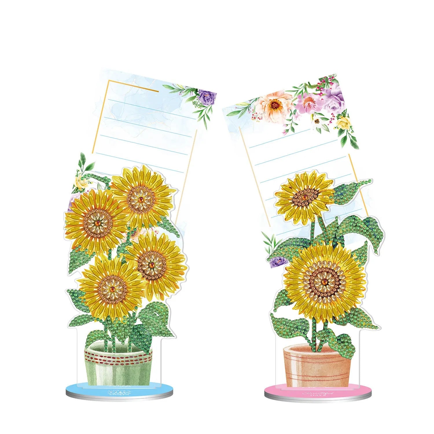 Handmade American-style diamond painting decorative note clip for restaurant display