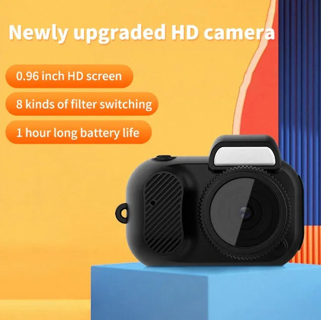 Black Y3000 HD sports camera with 0.96-inch display screen compact size for outdoor recording