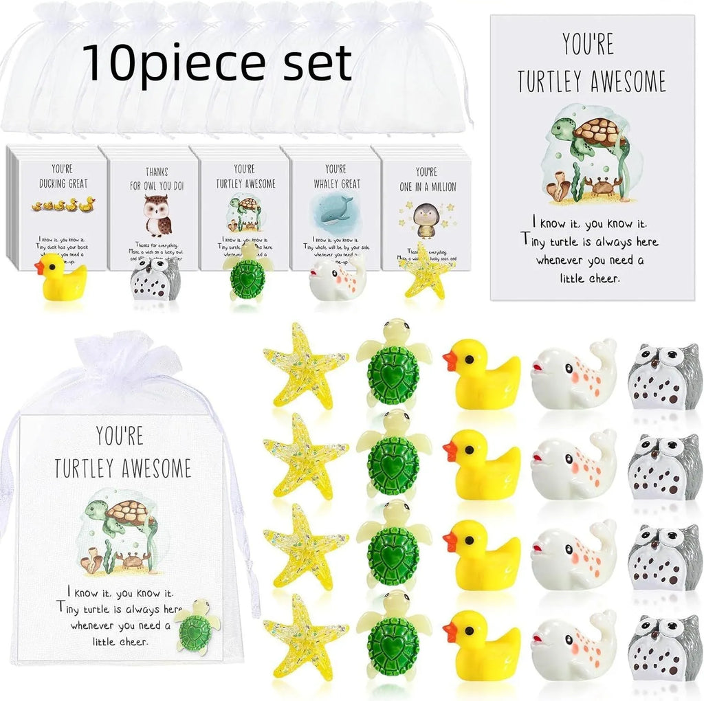 Resin pun inspirational greeting cards with scrape of the pen design in multiple set sizes