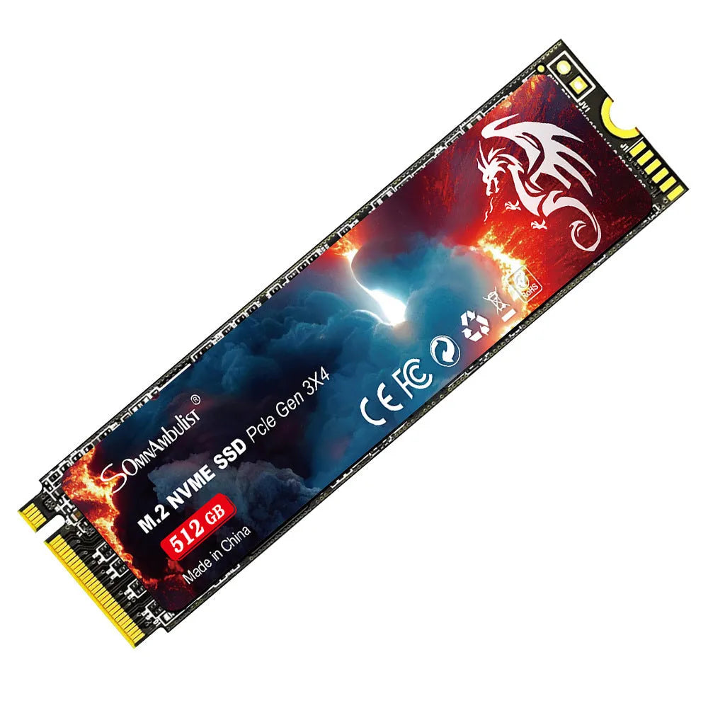 M.2 solid state drive for desktop computers showing 80x22x3.5mm dimensions and SATA 3.0 interface
