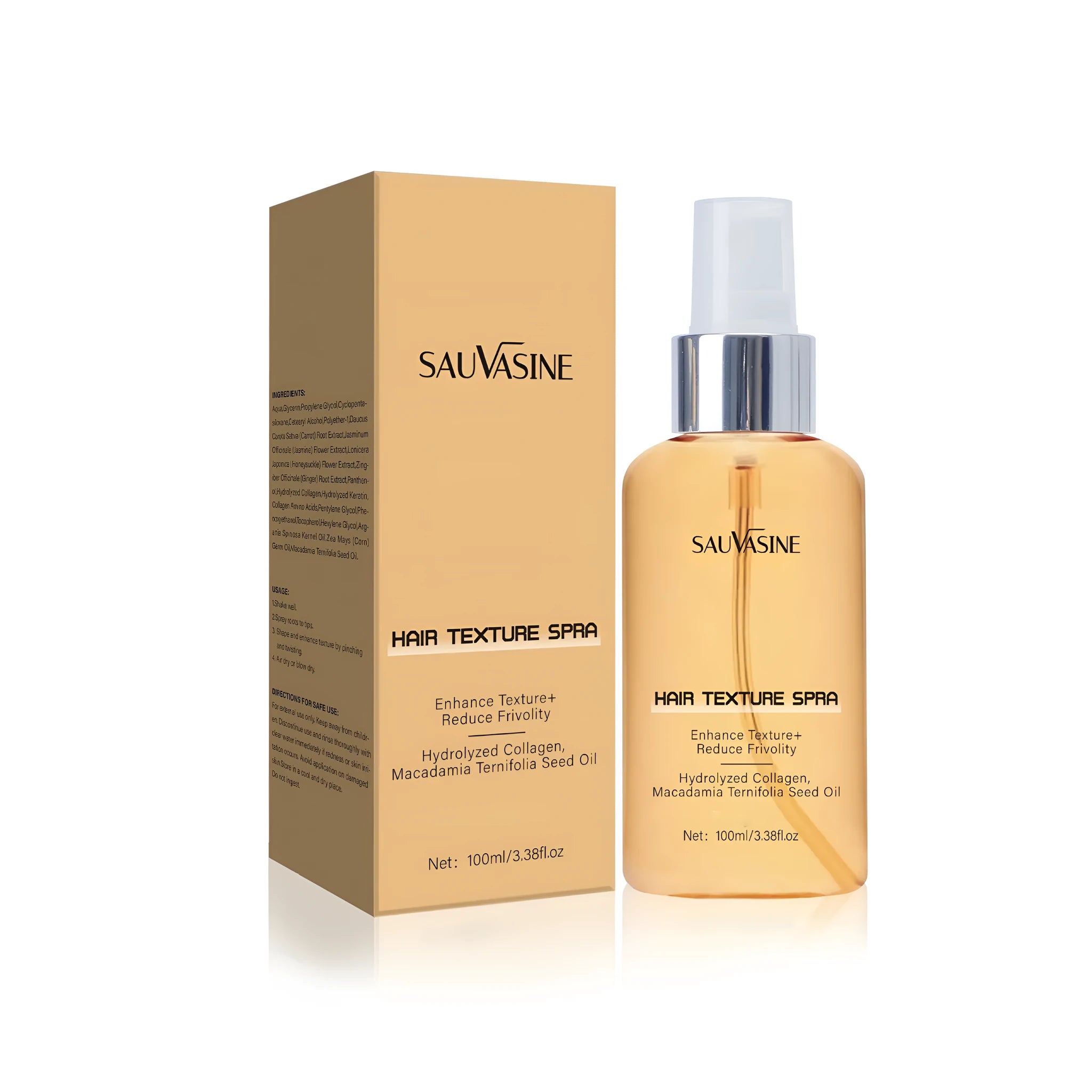 SWX-248 100 ml scalp care spray bottle for frizz reduction and moisturising.