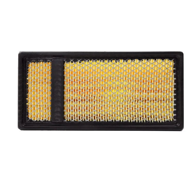 Dodge Ram pickup truck air filter cartridge with threaded connection and measured dimensions