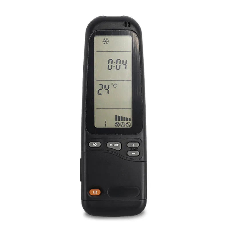 Black air conditioner remote control 60 grams for A001RC 3 compatible models
