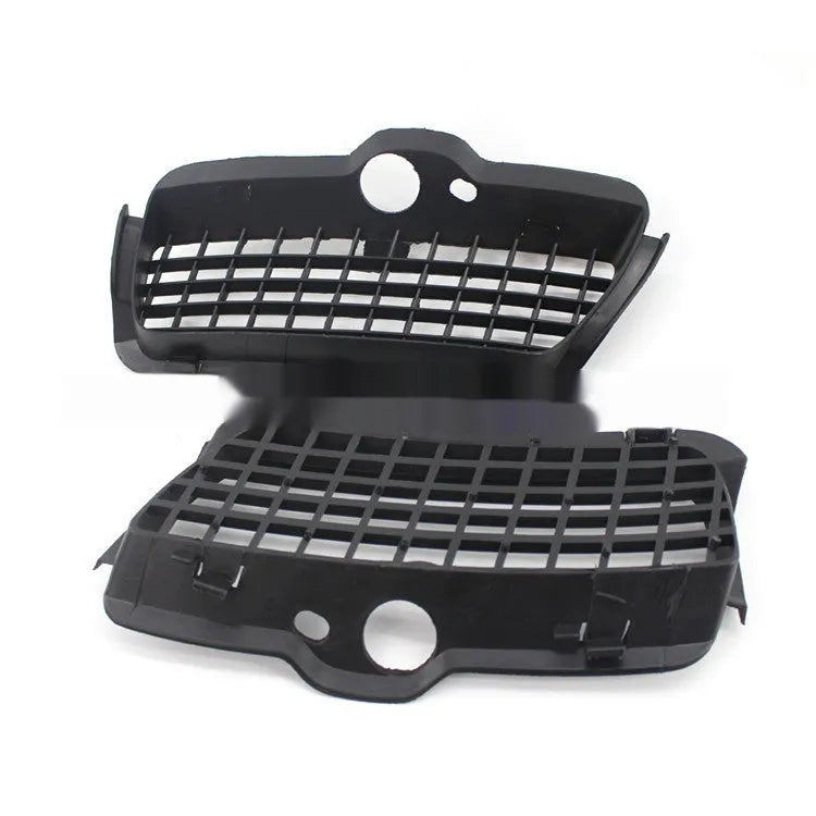 Black Volkswagen Golf 3 fog light cover for front bumper lower grille installation