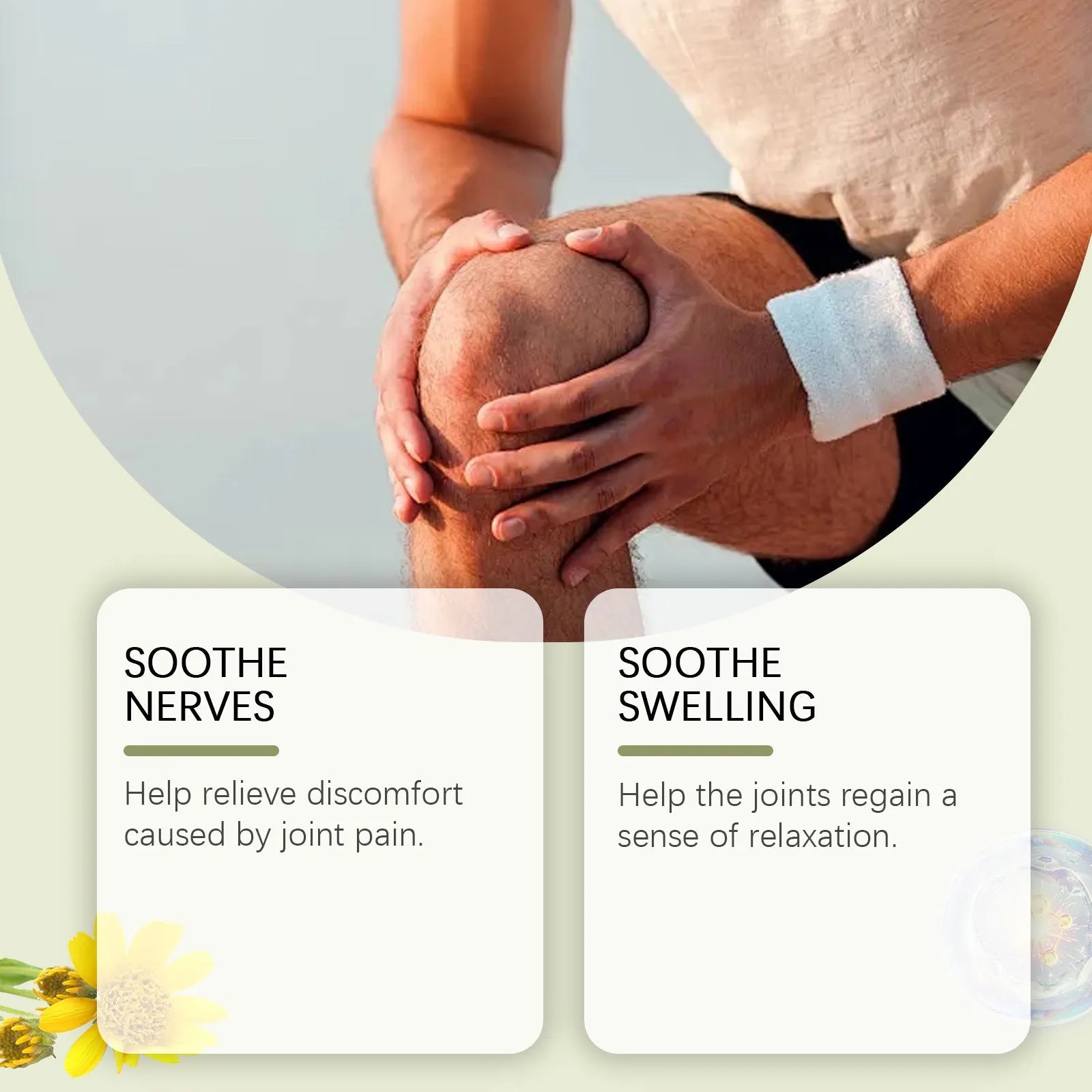 Improve Comfort external body care cream 100g tube with botanical ingredients for muscle and joint relief