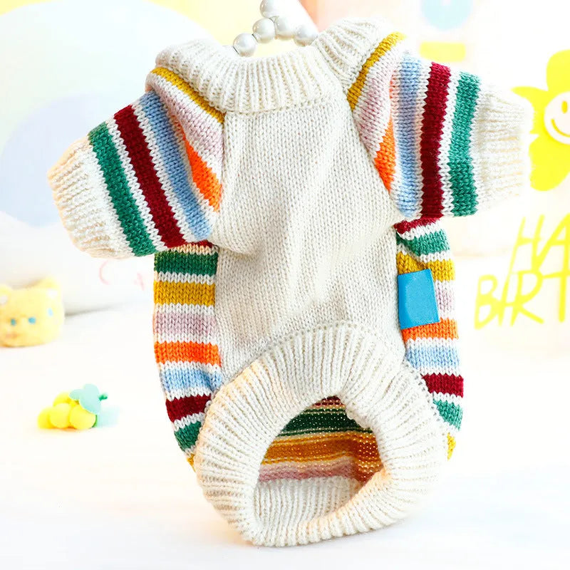 Dog clothes spring autumn cute sweet wool sweater for small medium large dogs XS-XL