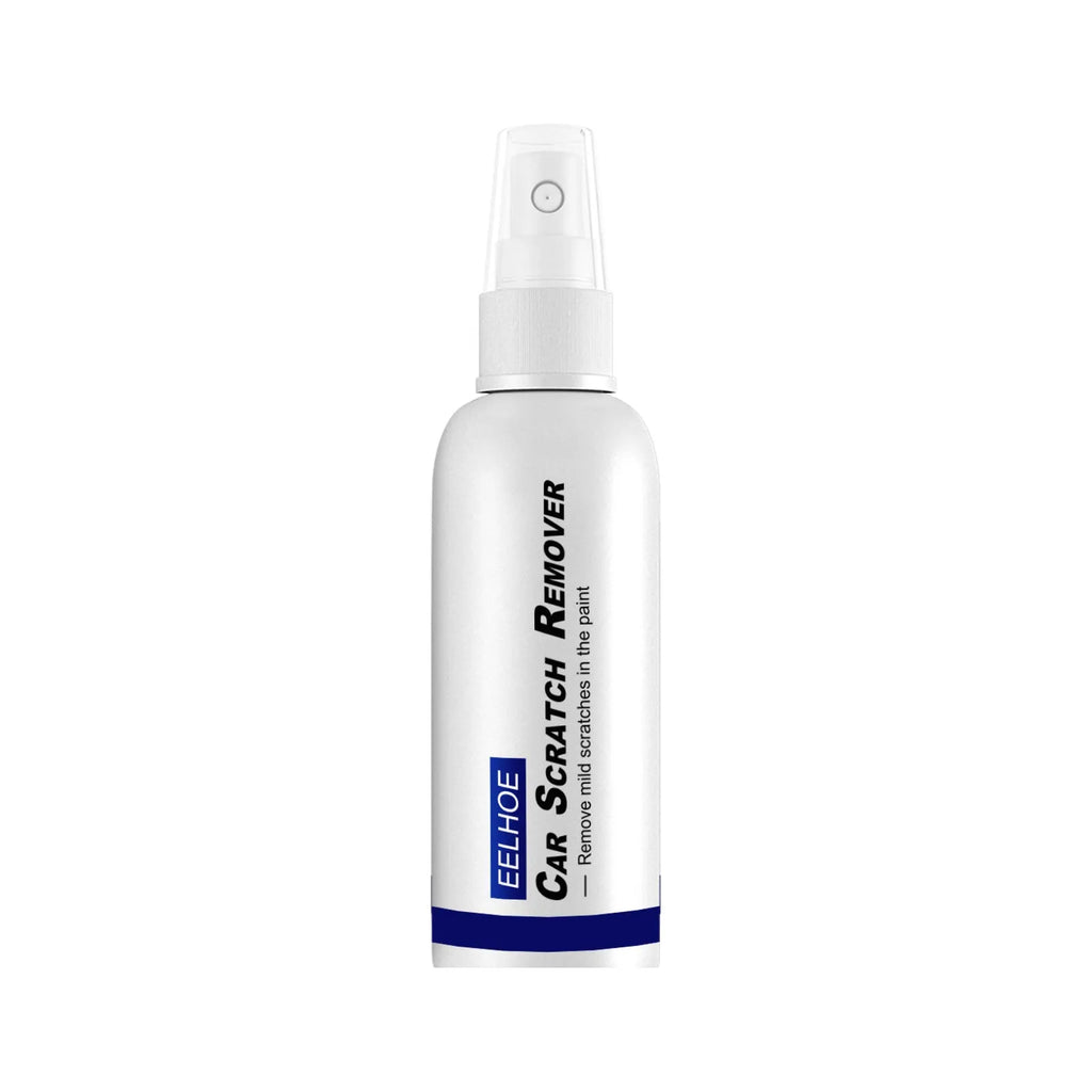 Car scratch repair spray canister with application nozzle for paint surface scratch removal
