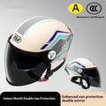 Children's 3C safety helmet in ABS construction with universal fit for motorcycle and bicycle riding