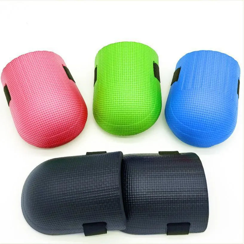 EVA rubber kneepads with 11mm foam cushion for auto repair and construction kneeling