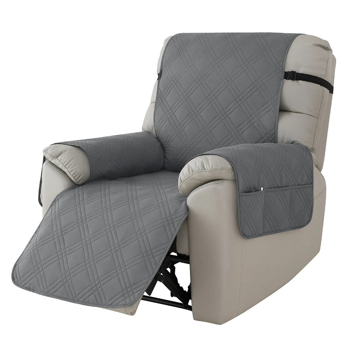 Quilted waterproof sofa cover for a Chivas massage chair in a choice of eight colours.