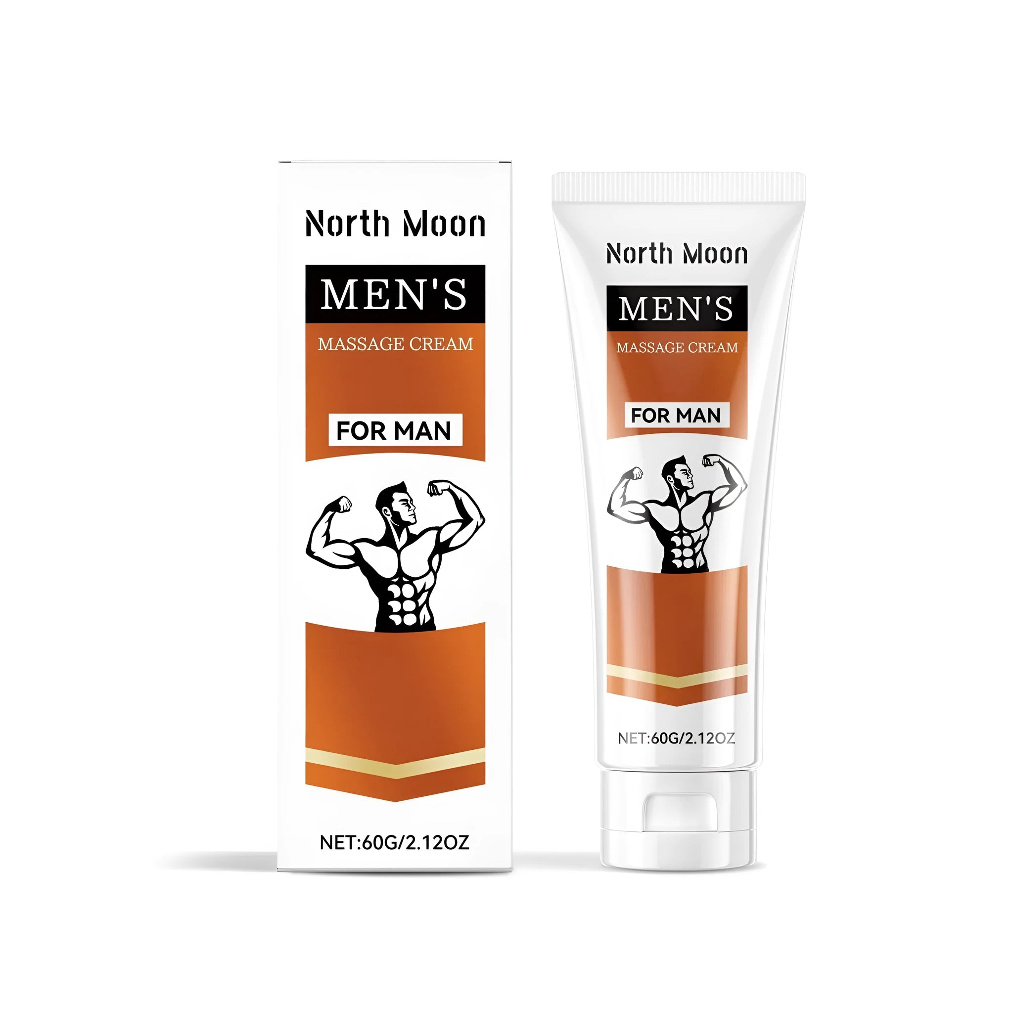 60g tube of men's massage care cream with ginseng and aloe vera extracts