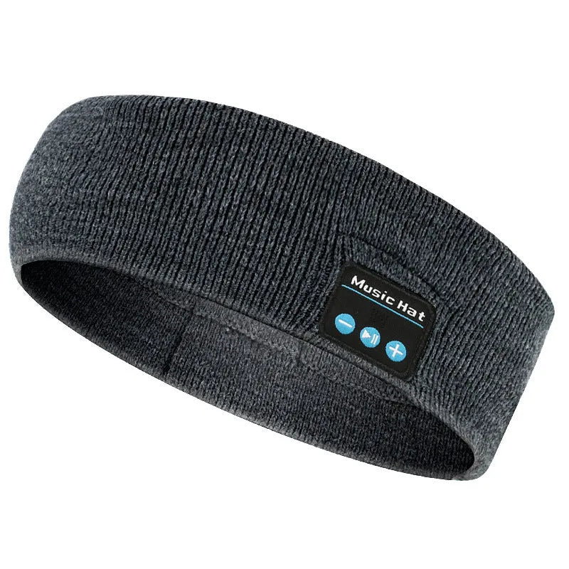 Bluetooth 5.4 sports hair band with removable washable design in three colour options