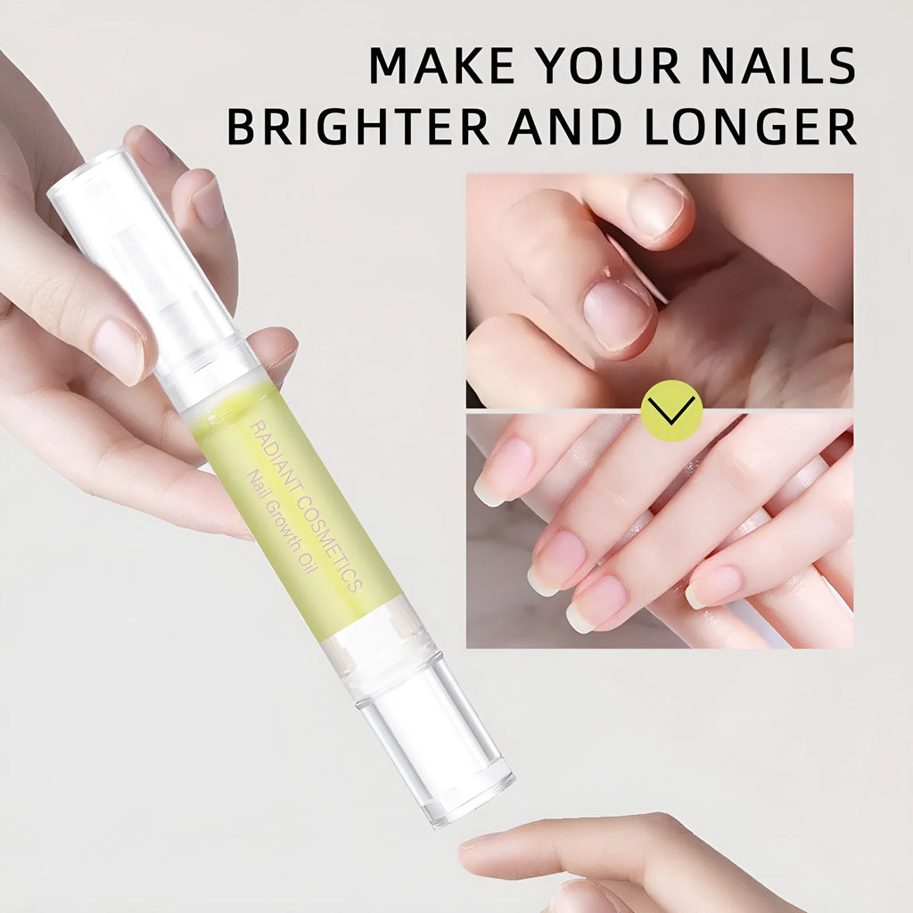 3ml wash-free nail growth care oil bottle for nail strengthening and moisturising