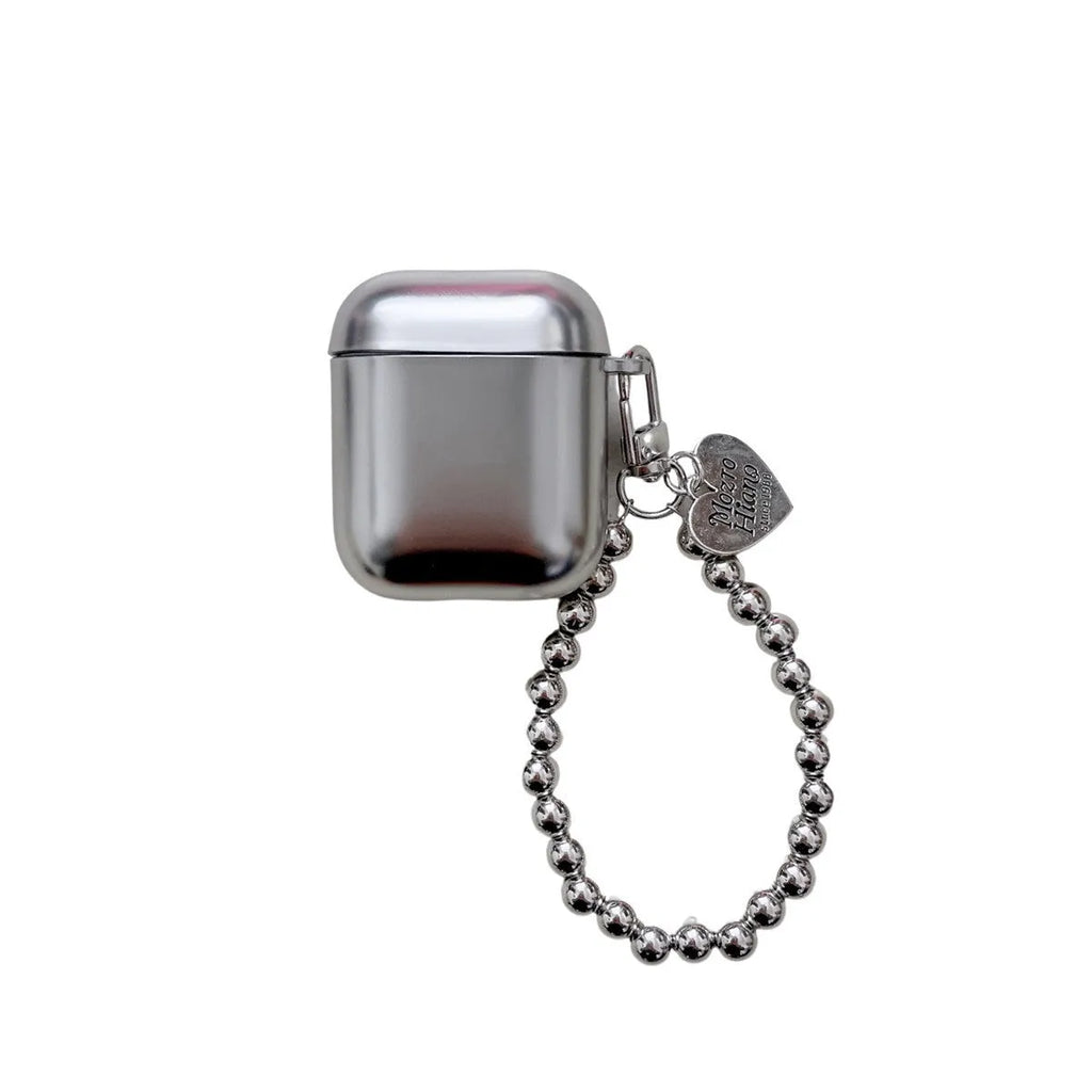 Matte plating colour TPU protective case for Apple AirPods Bluetooth headset.