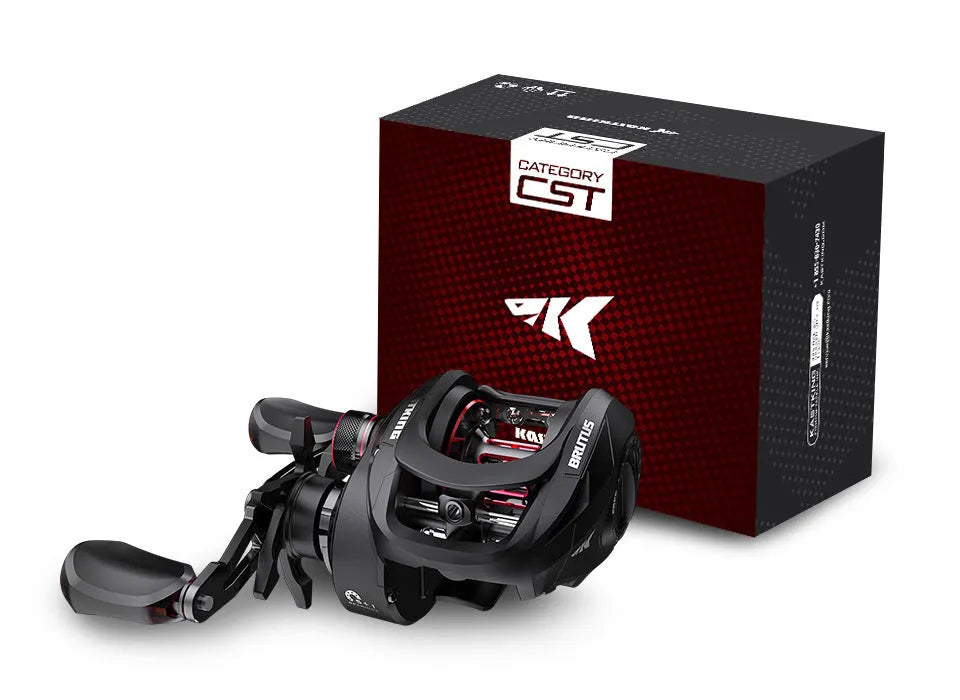 Drip wheel fishing reel with rocking wheel line in left and right hand wheel configurations