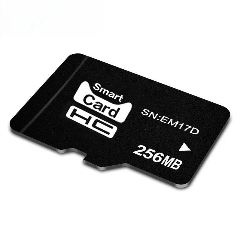 Compact 256MB TF memory card for MP3 players, cameras, and business promotional gifts.