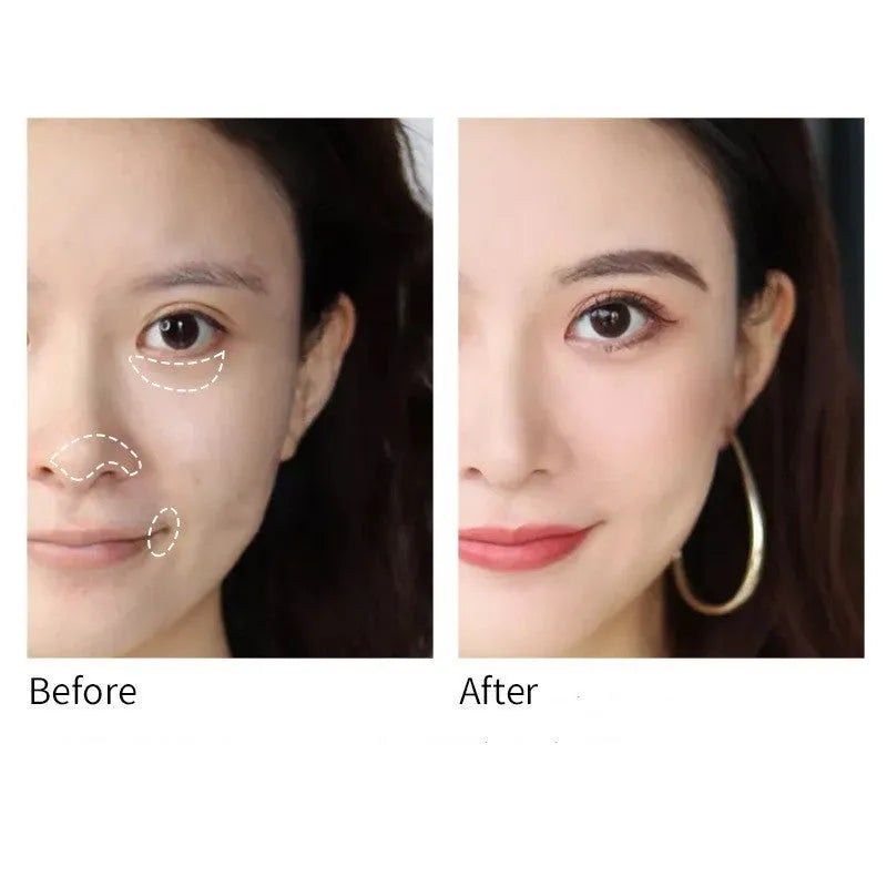 Small bottle liquid foundation BB cream for female lasting moisturising oil control 50ml three colour options