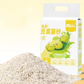 6L plant tofu cat litter with probiotics deodorant sand, activated carbon variant, 2kg bag