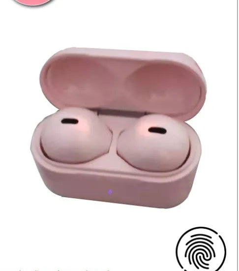 Close-up of a small 9mm skin tone Bluetooth earpiece designed to be invisible in the ear.