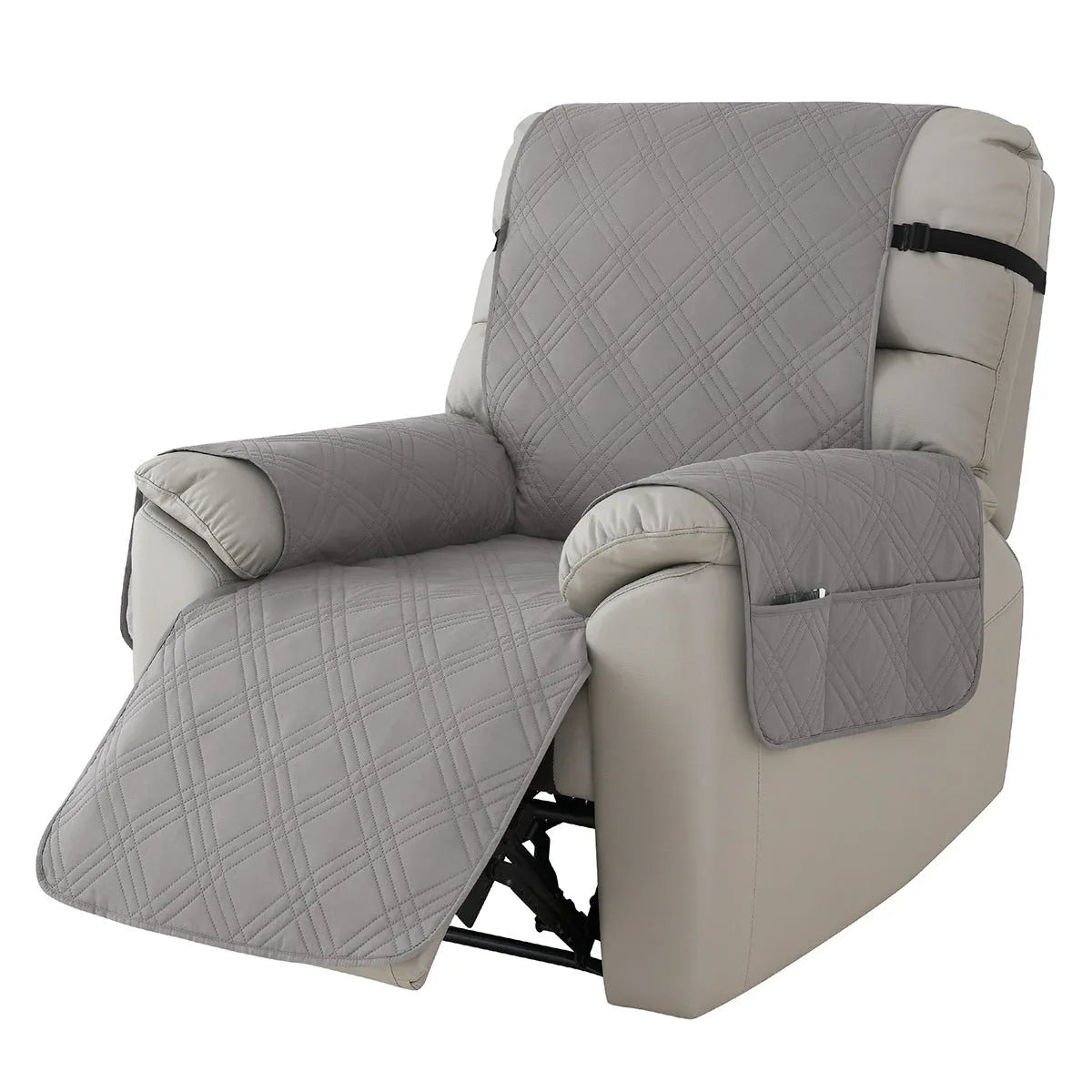 Quilted waterproof sofa cover for a Chivas massage chair in a choice of eight colours.
