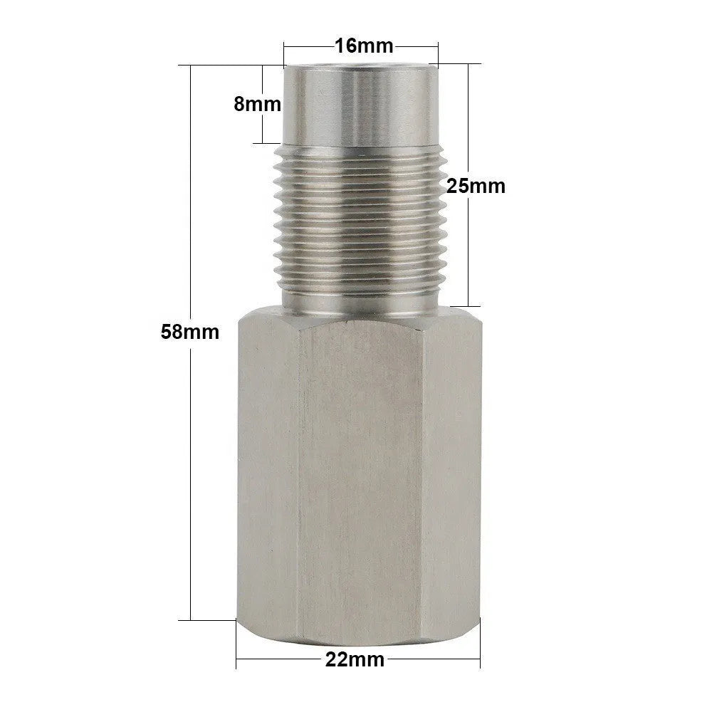 Automobile oxygen sensor connection non heating type M18x1.5mm thread style colour