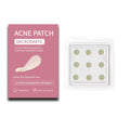 9-piece hydrocolloid acne patch pack for pimple treatment