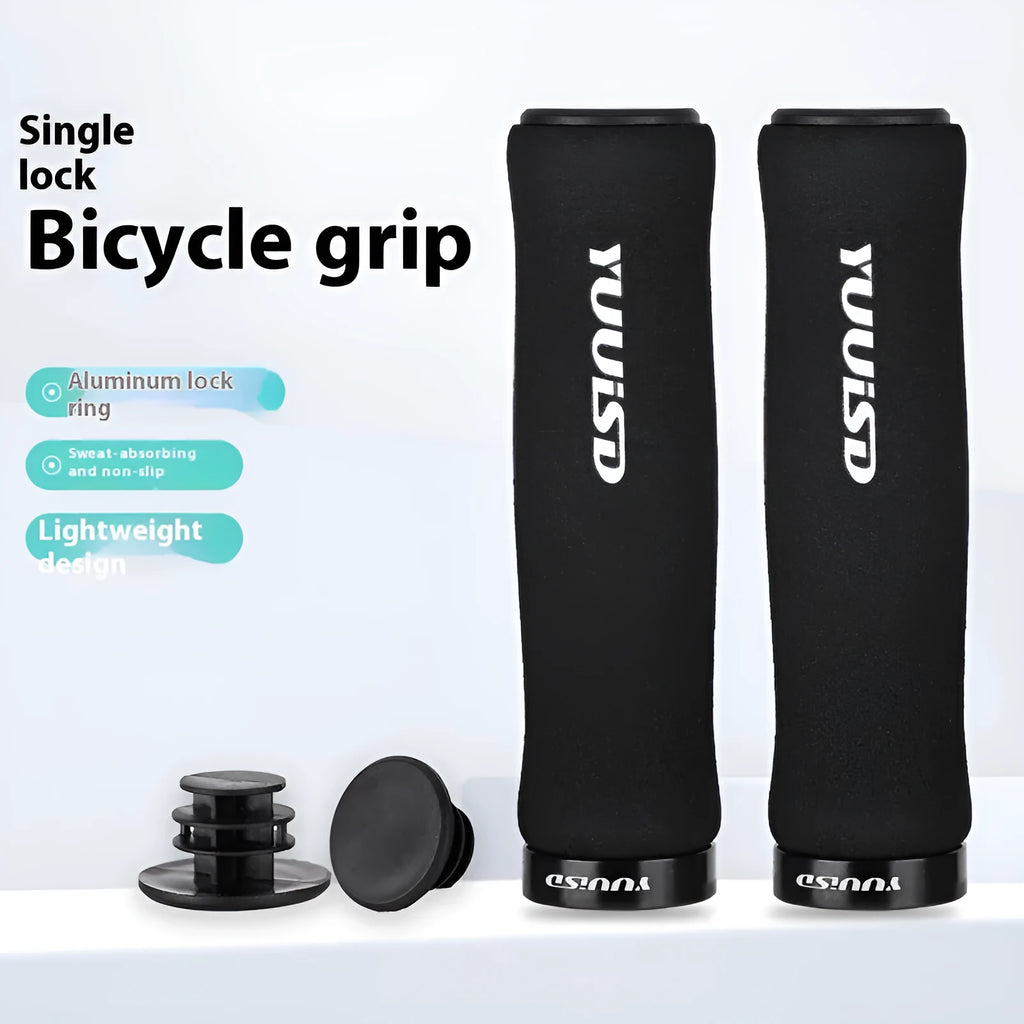 Pair of 41g ultra-light sponge mountain bike handle covers in choice of colours