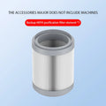 Simple style desktop air purifier with USB port and filter for small rooms.