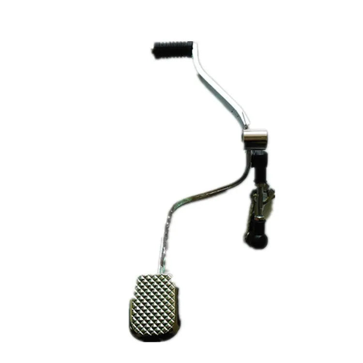GS125 motorcycle gear lever replacement part showing 300mm length and coarse/fine teeth patterns