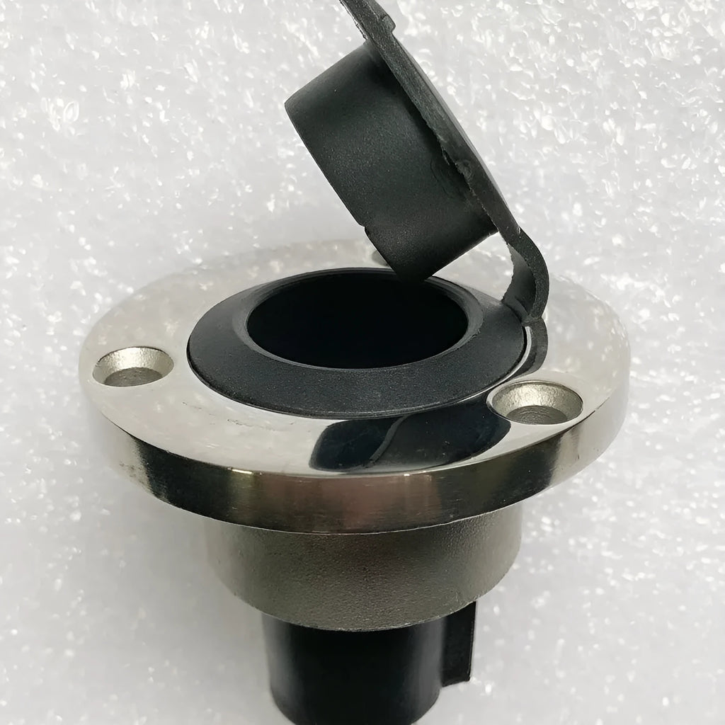 Stainless steel marine navigation lamp socket with ABS housing for yacht anchor lighting