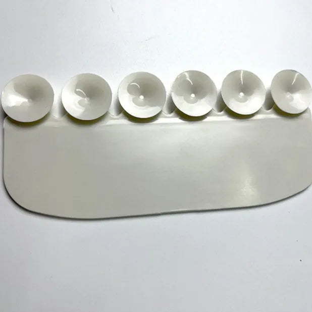 White PVC urine blocking board for boys toilet training on toilet seat