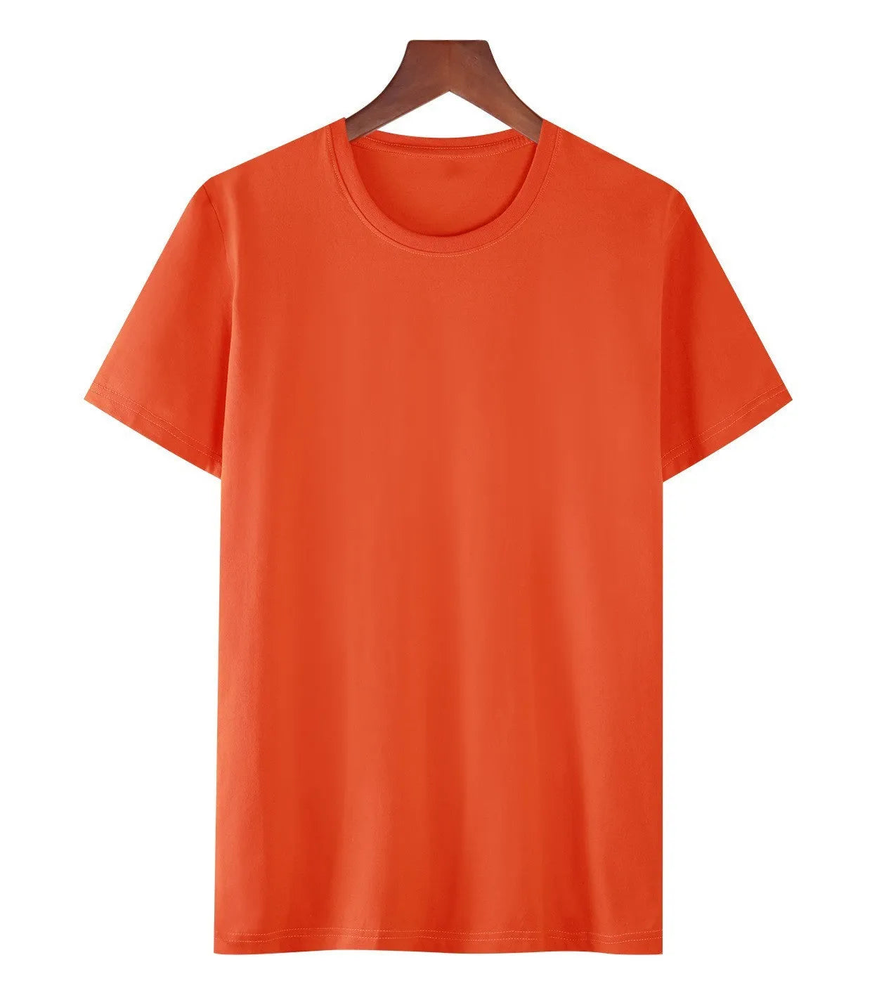 Men's black loose-fit short-sleeve cotton T-shirt with a print, laid flat.