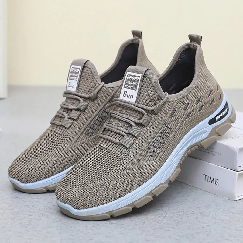 Casual low-top sneakers with soft PVC soles in black, grey, brown, red, and light purple colours